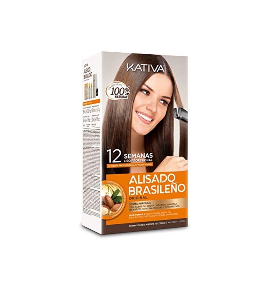 Beauty Kativa Keratina y Argán  - Kit de Alisado Brasileño 