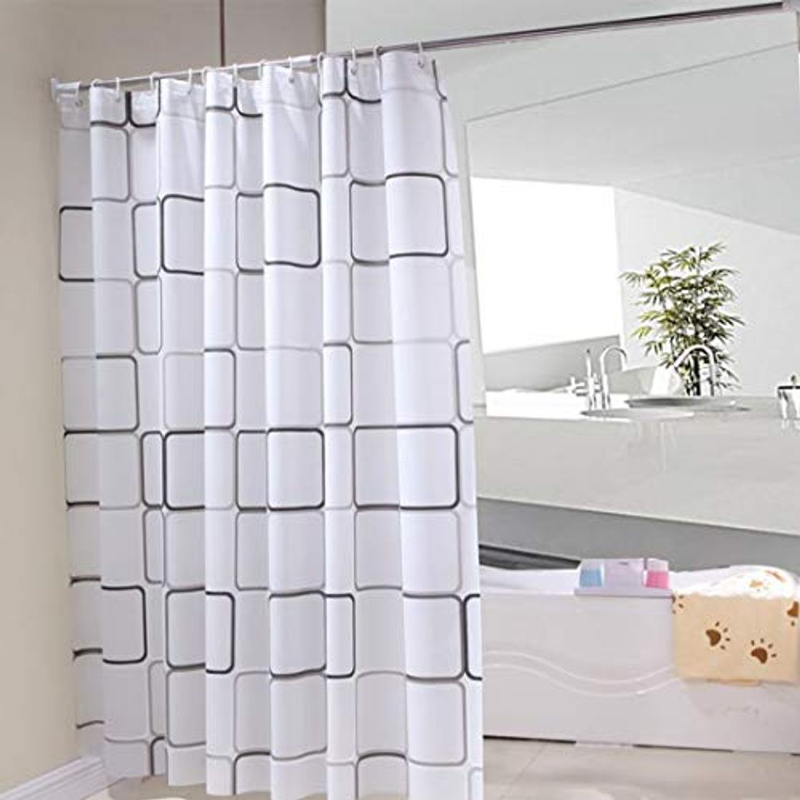 Product WEIXINHAI Cortina De Ducha Cortinas De Baño Impermeable - 200 X 200cm