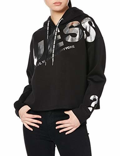 Lugar Guess Sudaderas con Capucha Mujer x-Small Negro