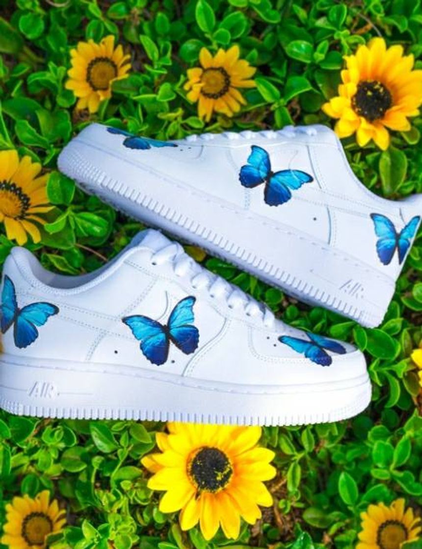 Fashion  🦋 Blue Butterfly AF1 🦋