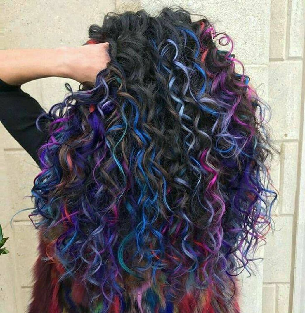 Moda Mechas coloridas 