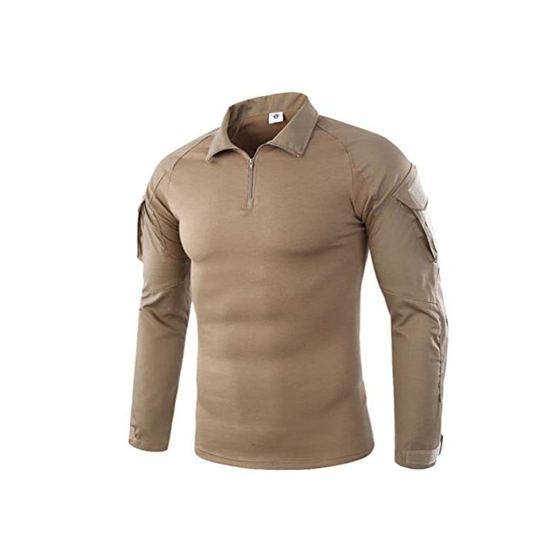 Product Haobing Hombres Táctico Camisa Manga Larga Respirable Camuflaje Deportes Shirt al Aire