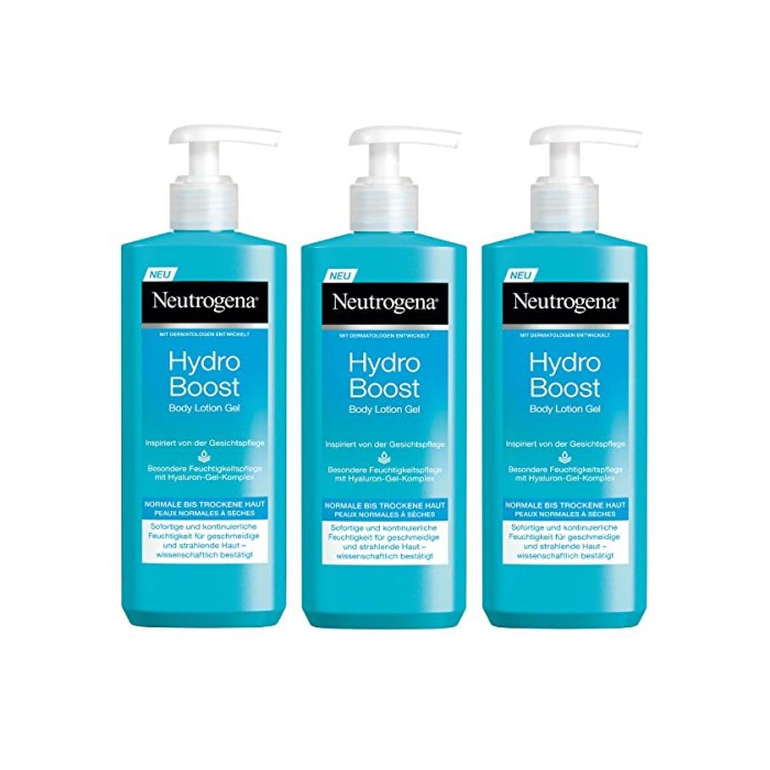 Product Neutrogena Hydro Boost Loción Corporal Hidratante En Gel - 3 Unidades x