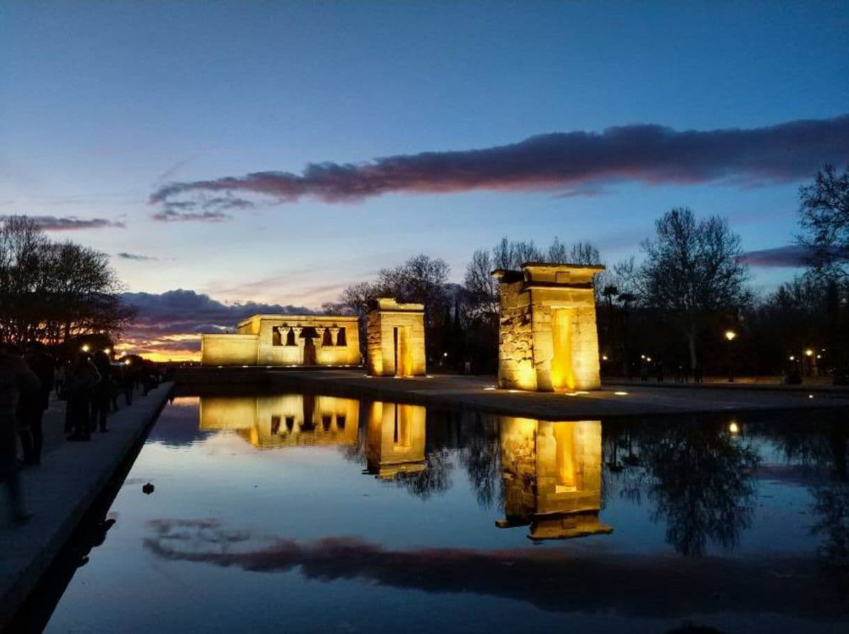 Lugar Templo de Debod