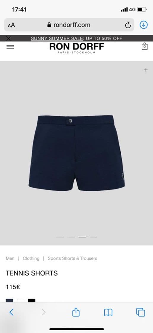 Moda Ron Dorff Tennis Shorts