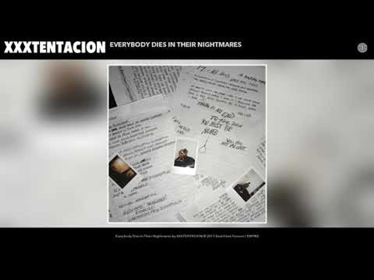 Moda xxxtentacion - everybody dies in their nightmares - YouTube