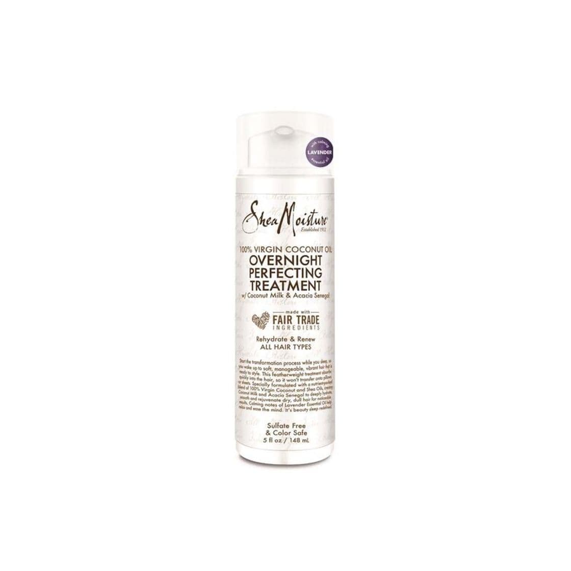 Producto Shea Moisture Overnight Treatment