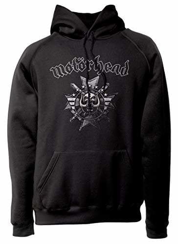 Producto LaMAGLIERIA Sudadera Unisex Motörhead - Cross Artwork - Sudadera con Capucha Heavy