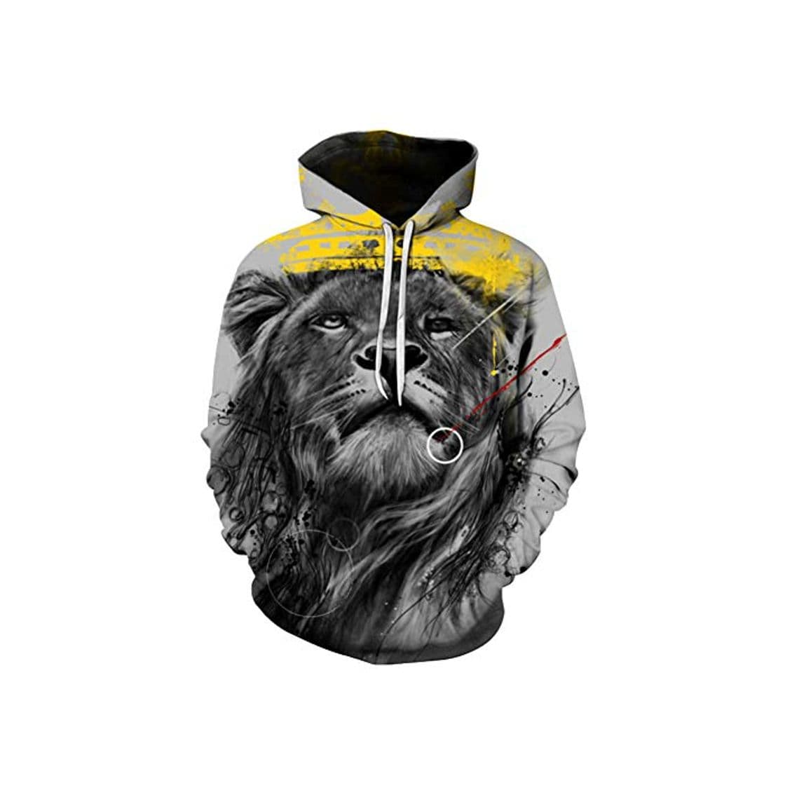 Product XIAOHU Sudadera Sudadera para Hombre Otoño Invierno Sudadera para Hombre Sudadera con Estampado En 3D Manga Larga con Capucha para Hombre Sudadera con Capucha Streetwear Poleron Hombre