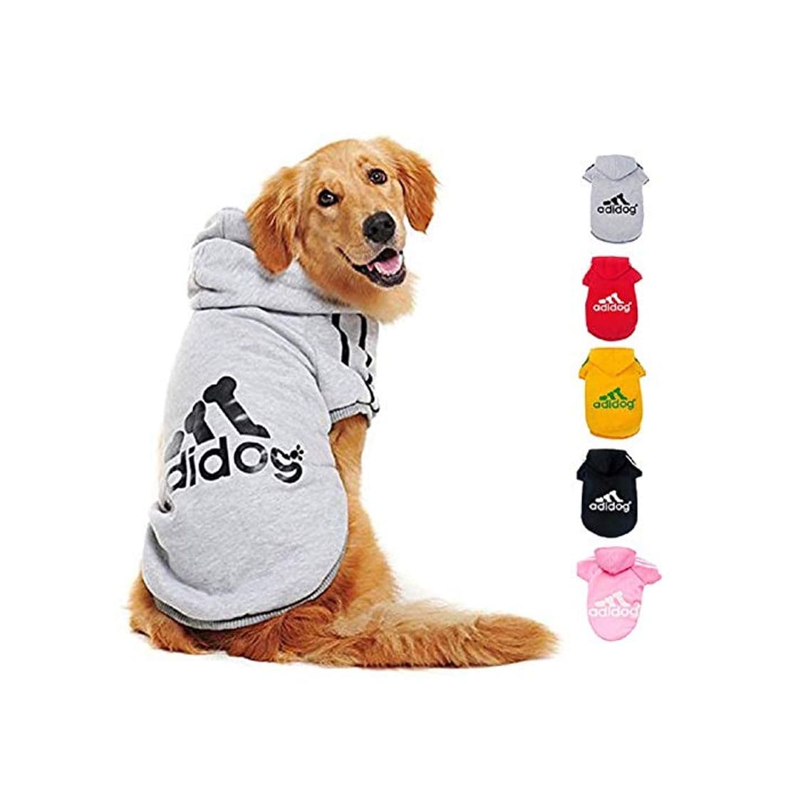 Product Ducomi Adidog - Sudadera con Capucha para Perros en Algodón Suave -