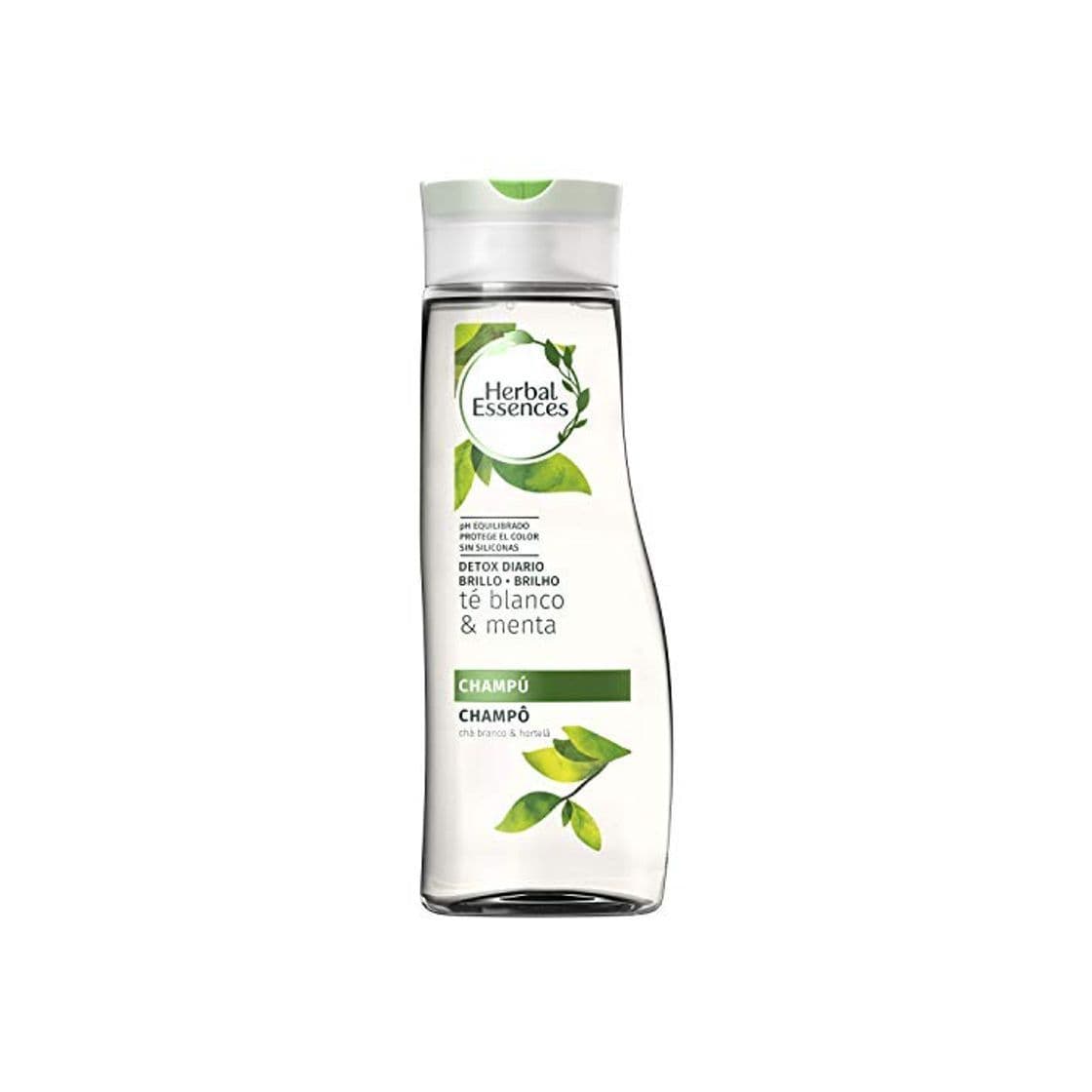 Product Herbal Essences Daily Detox Brillo Con Té Blanco Y Menta Champú 400 ml