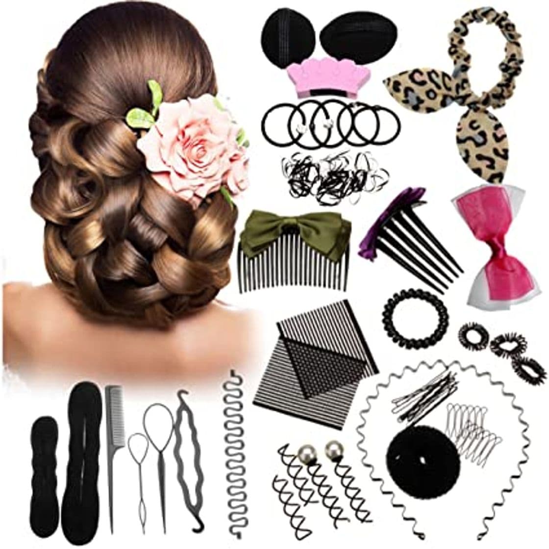 Belleza Luckyfine 20 pcs Accesorios de Peinado