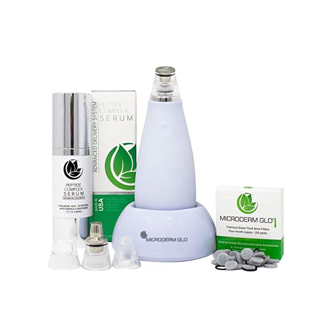 Product Microderm GLO MINI Diamond Microdermoabrasión y herramienta de succión