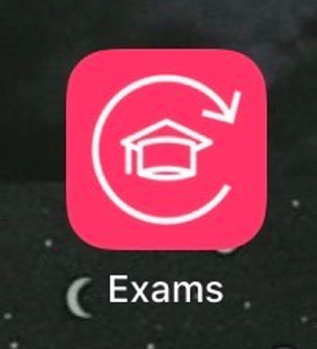 App Esta app te servirá de recordatorio para tus exámenes.