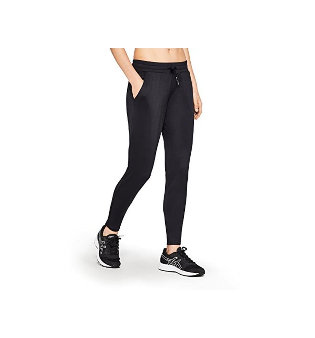 Fashion Marca Amazon - AURIQUE Joggers Clásicos Mujer, Negro