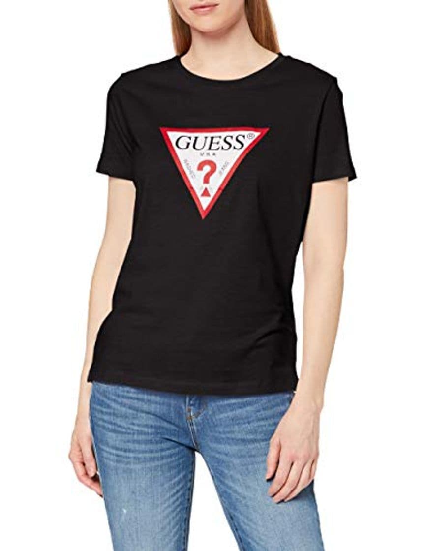 Moda Guess SS Cn Basic Triangle Camiseta