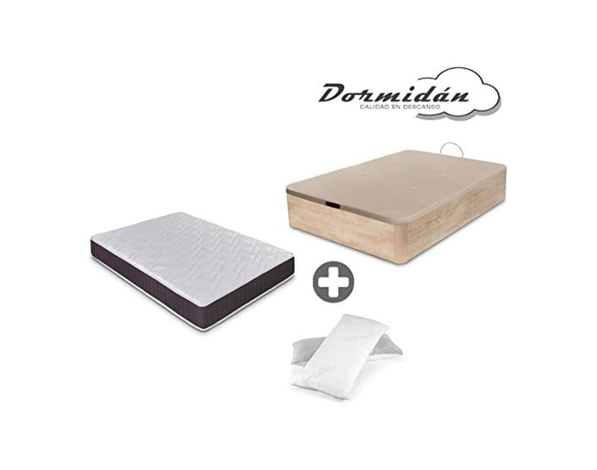 Product Dormidán - Pack de canapé abatible de Gran Capacidad