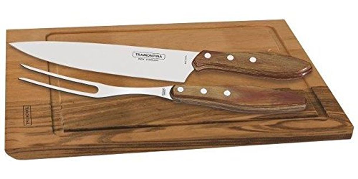 Producto Tramontina – Set Barbacoa 3 Piezas con Tabla