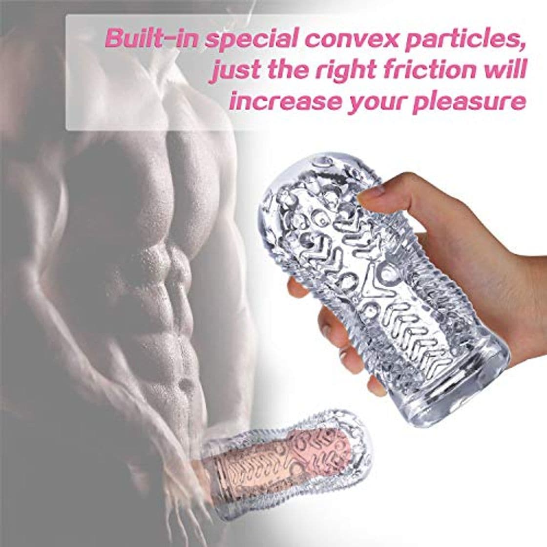 Producto Hombres Placer Personal Fuerte Succión Cuerpo Pôckét Pûssy Fléshlights Tôys Fôr Mén