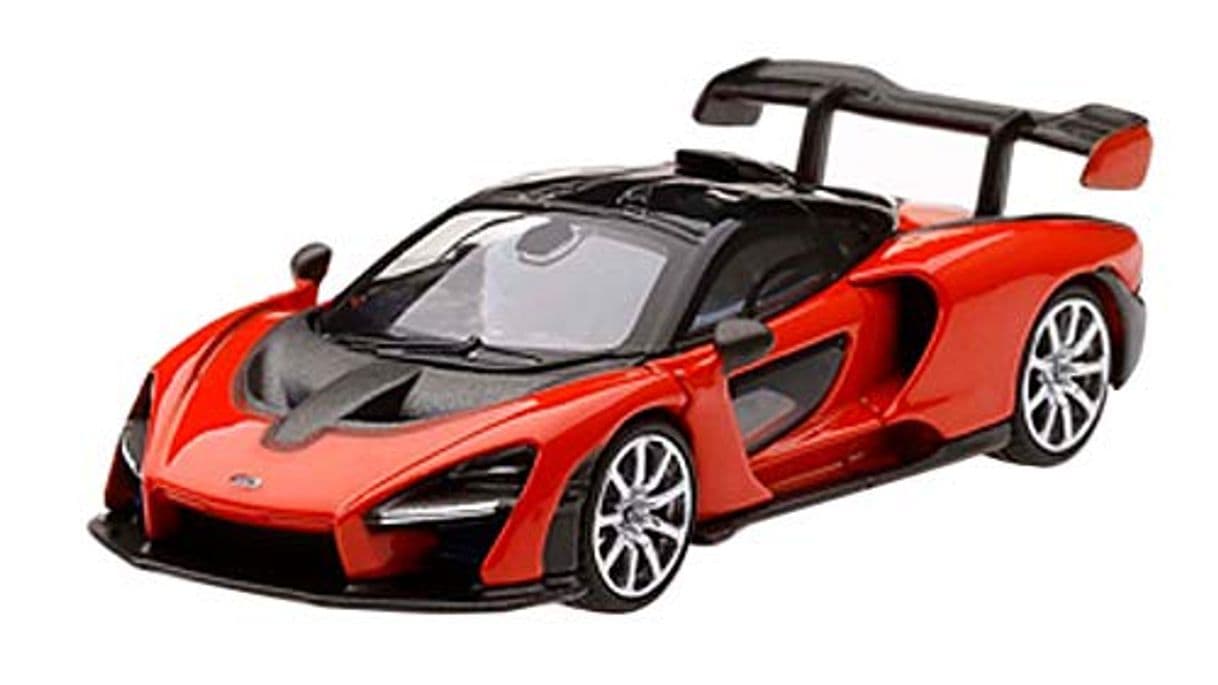 Producto MINI GT MGT00018-R 1/64 Mclaren Senna Mira Orange Unidad de Mano Derecha