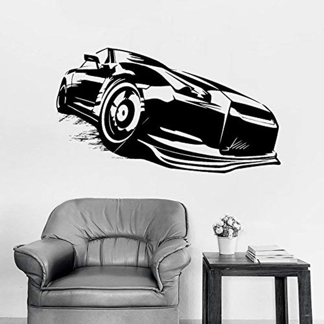 Product Nissan Sports Car Tatuajes de pared Skyline Sport Racing Vinilo Adhesivo para