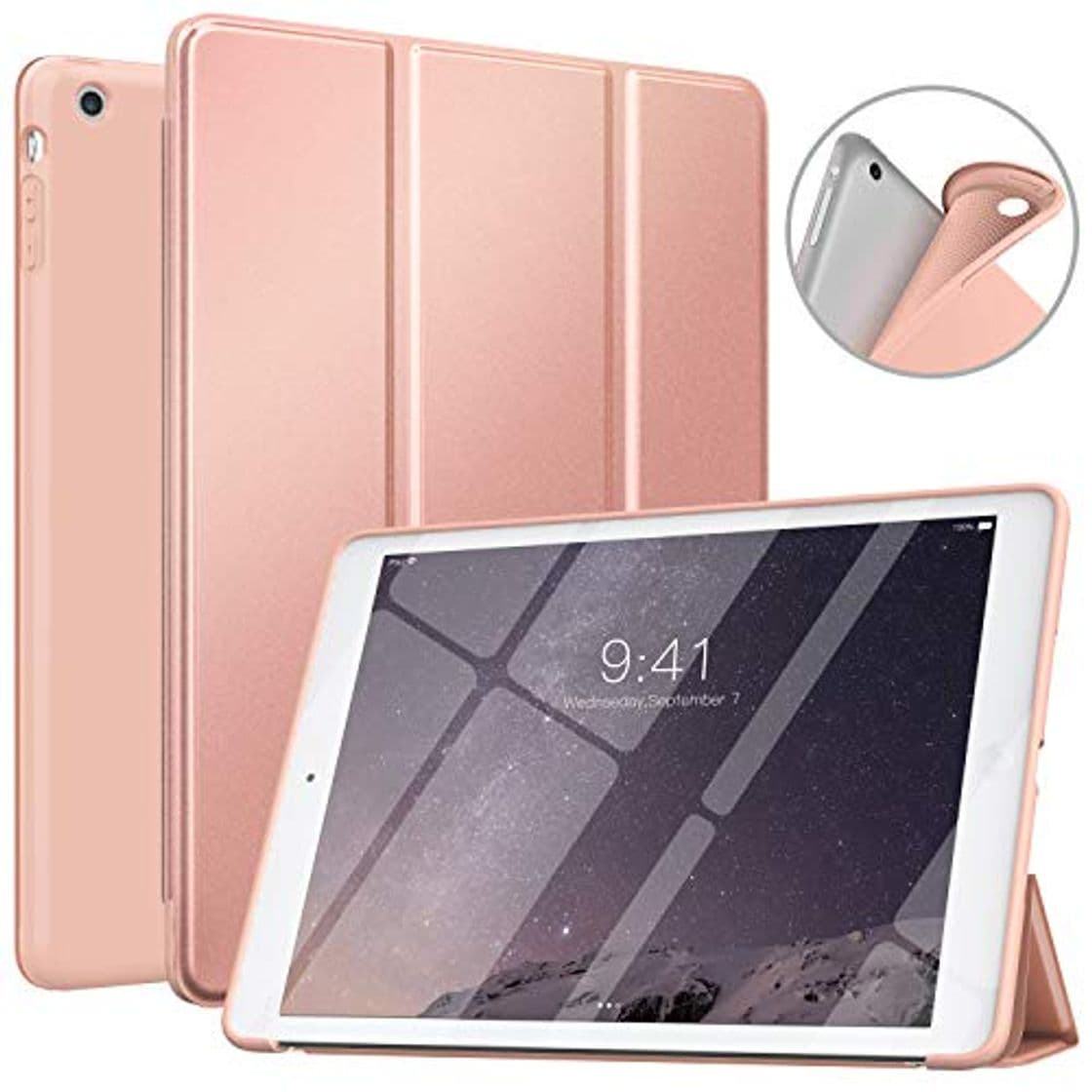 Product MoKo Funda Compatible con iPad Air