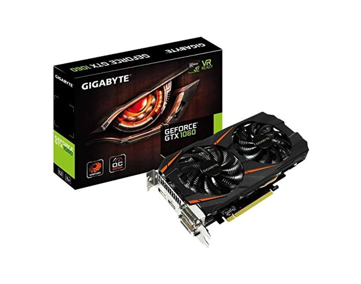 Electrónica Gigabyte GTX 1060 WINDFORCE OC 3G GeForce GTX 1060 3GB GDDR5 -