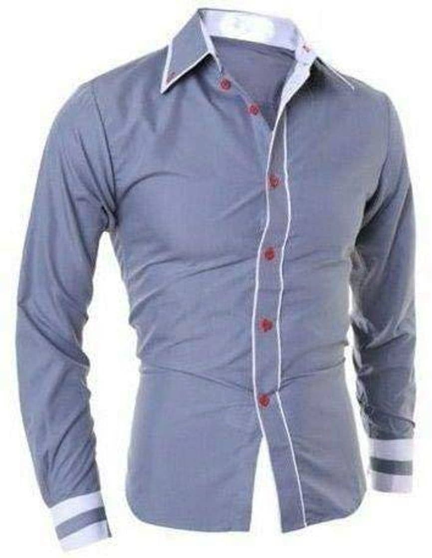 Producto Camisa Social Masculina Premium Estilo Dubai 