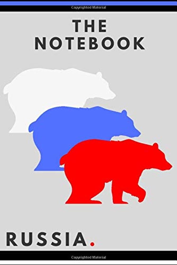 Libro Russia Colorful Bears Notebook