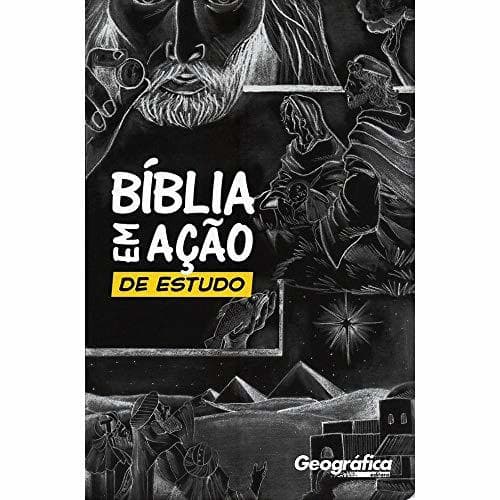 Book Bíblia Em Ação De Estudo capa Preta