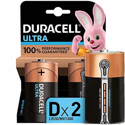 Producto Duracell Ultra D con Powercheck