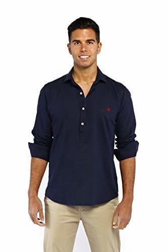 Producto THE TIME OF BOCHA Camisa Hombre Polera Manga Larga KV1POL-102 Talla L