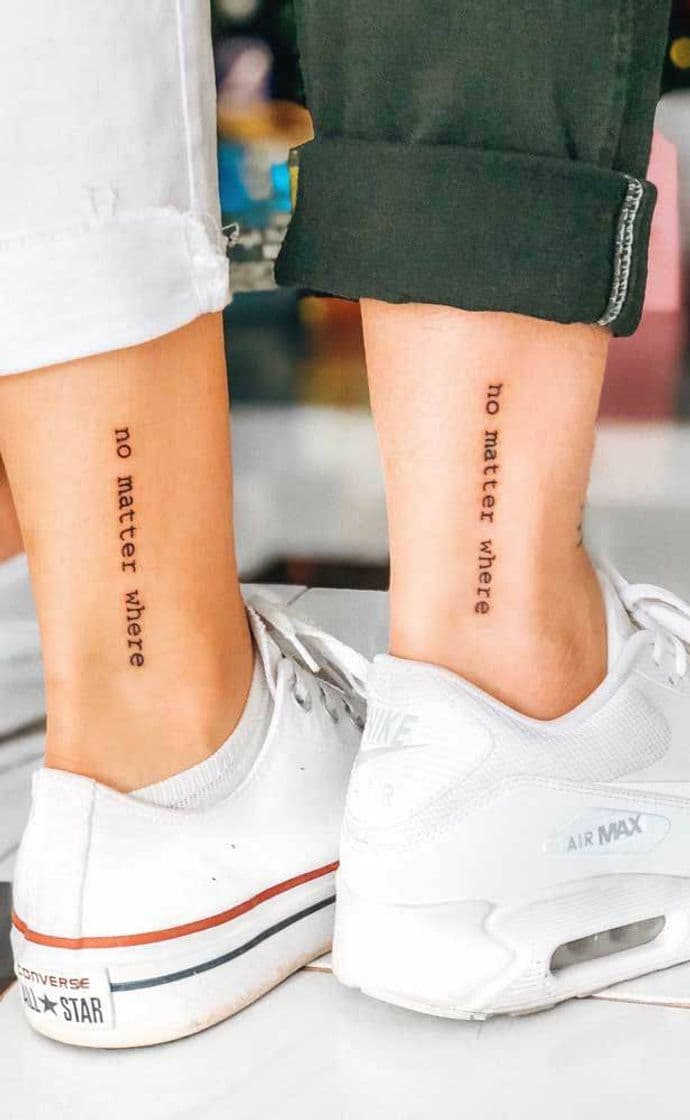 Moda Tatuagens de Amizade e Amigas