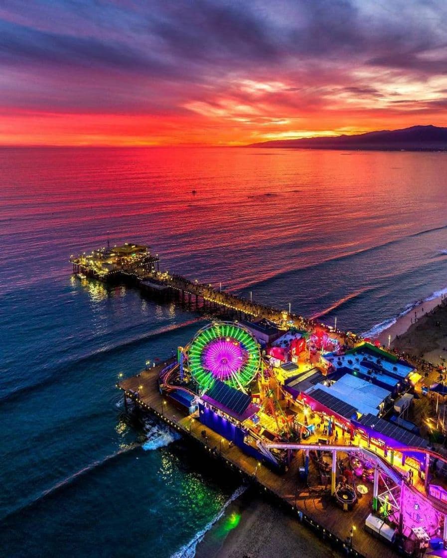 Lugar Santa Monica Pier