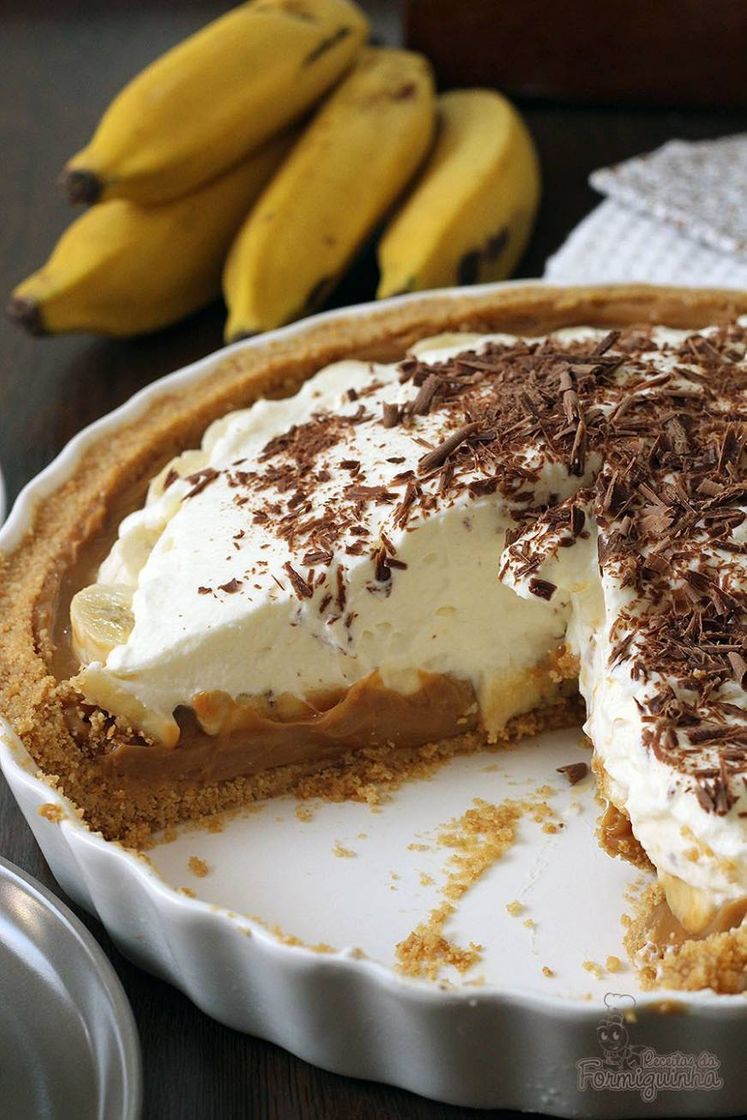 Moda Banoffee Pie (Torta de Banana com Doce de Leite)

