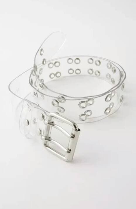 Moda Clear Double Pinned Belt