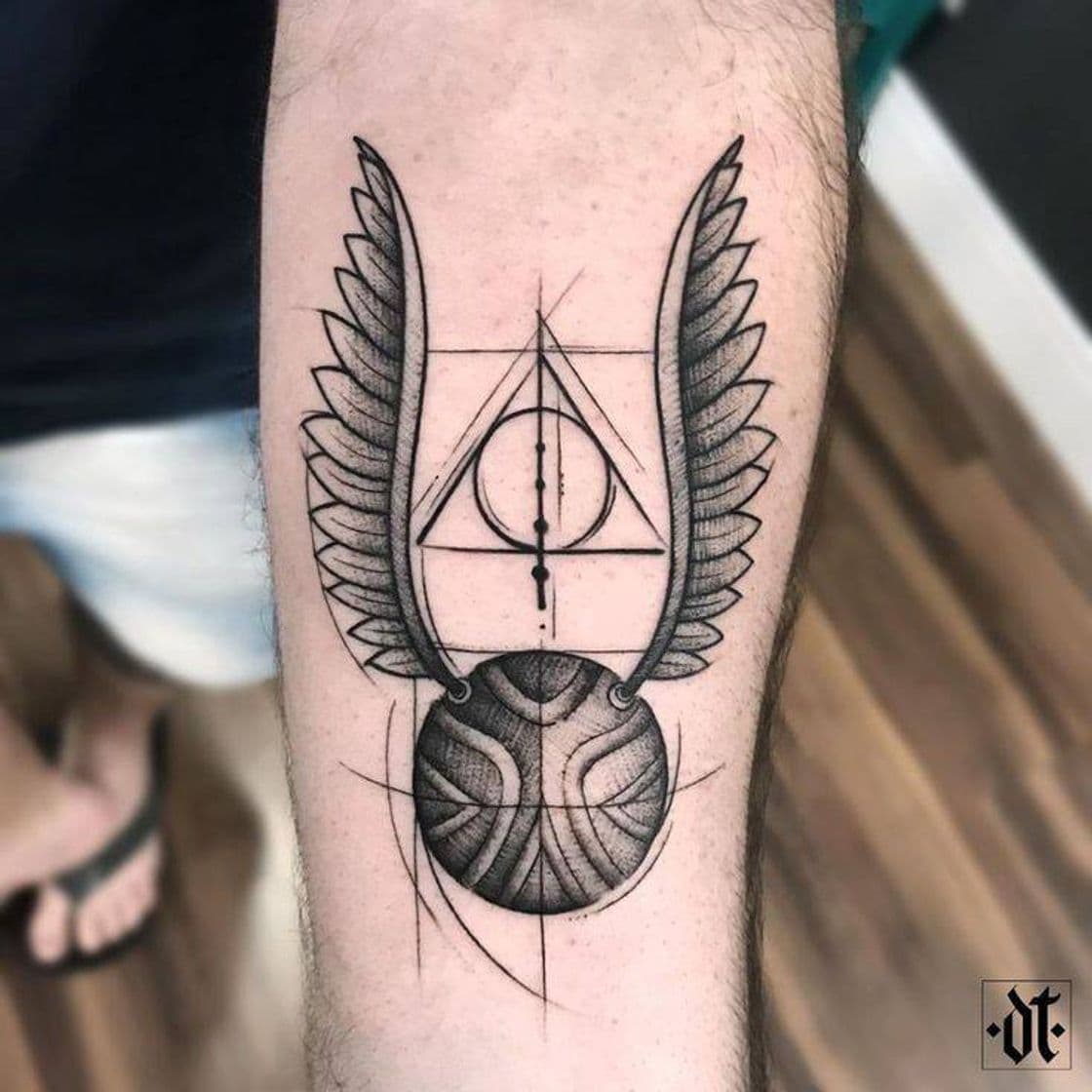 Moda Harry Potter Tattoo