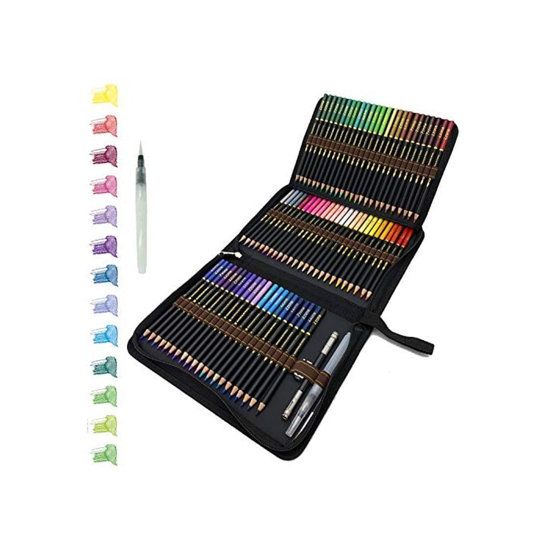 Product 72 Lápices de Colores Acuarelables en estuche con cremallera