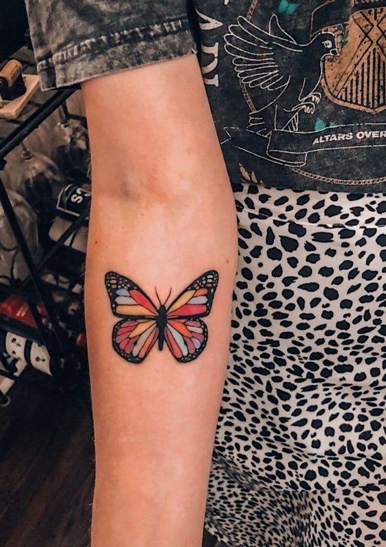 Fashion Borboleta tatto