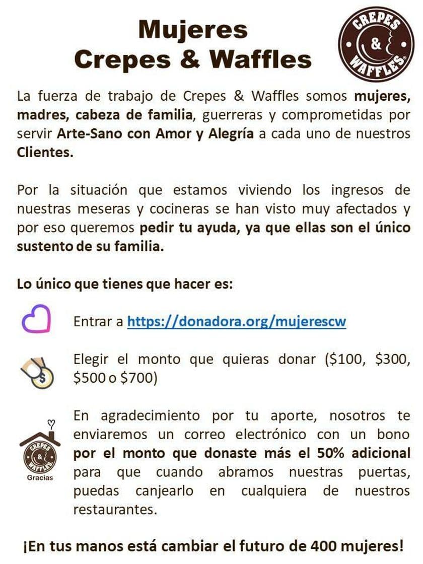 Restaurantes Crepes & Waffles Reforma 222