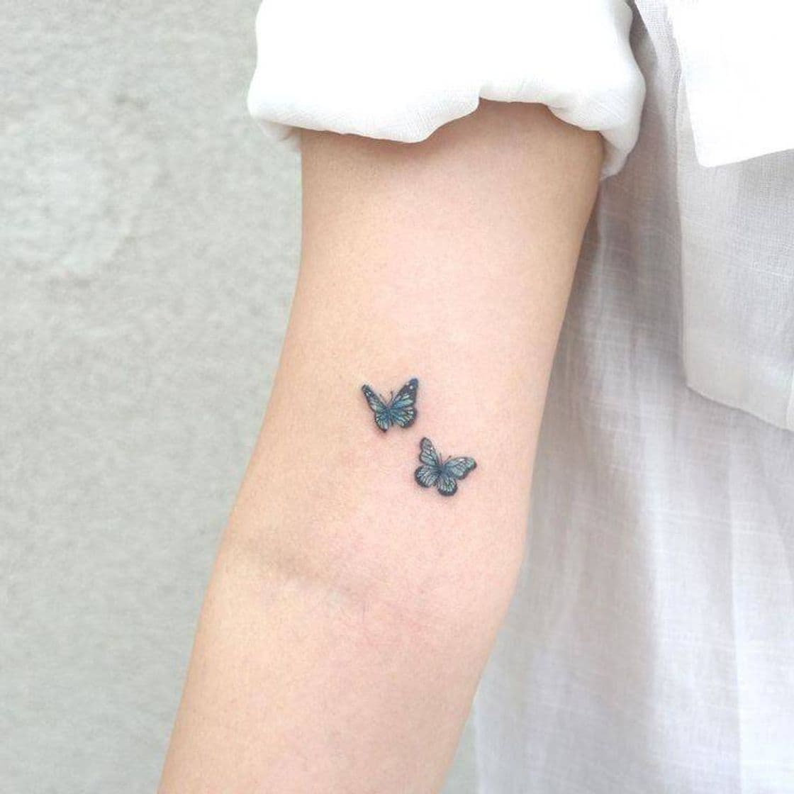 Fashion Tatuagem de borboleta 