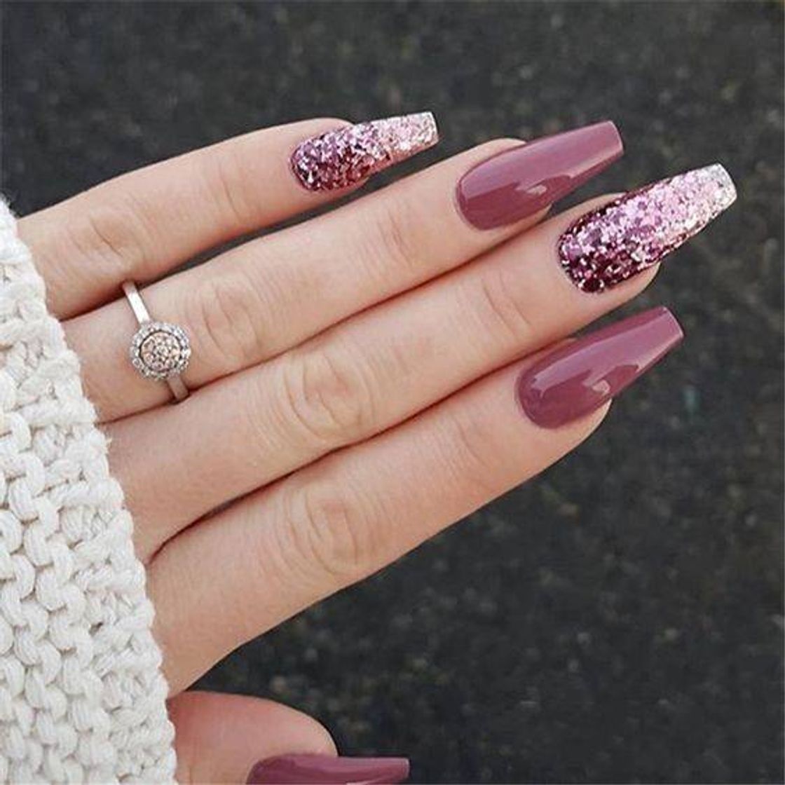 Fashion Unhas com glitter✨💅