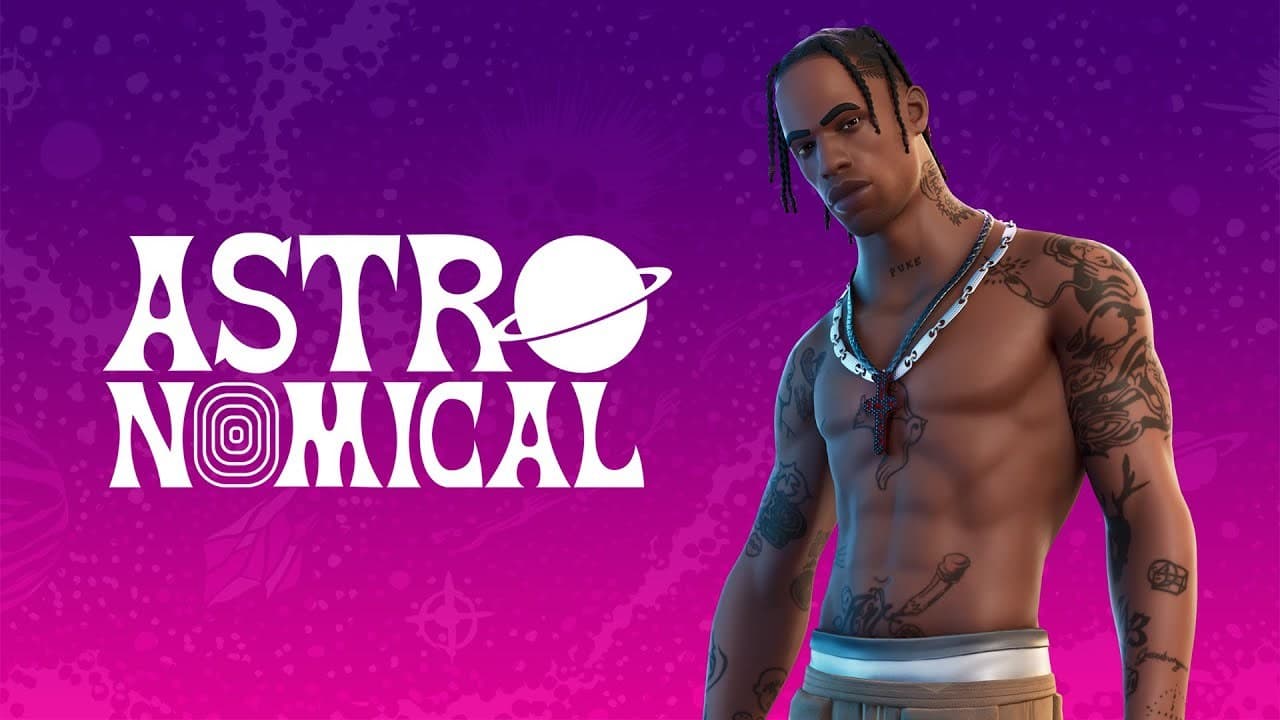 Moda Fortnite and Travis Scott: Astronomical Trailer - YouTube