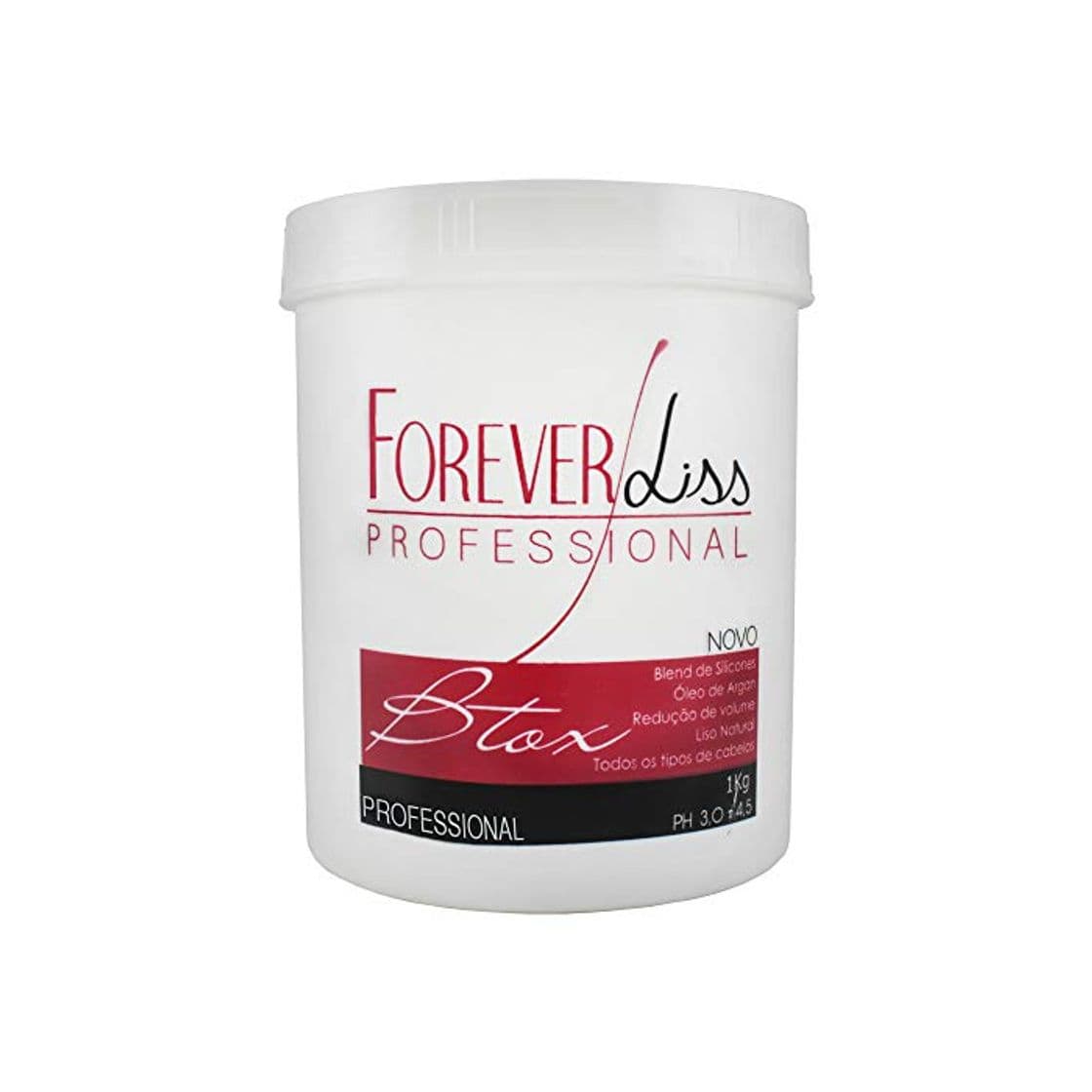 Beauty Novo Botox Capilar Argan Oil Forever Liss 1kg