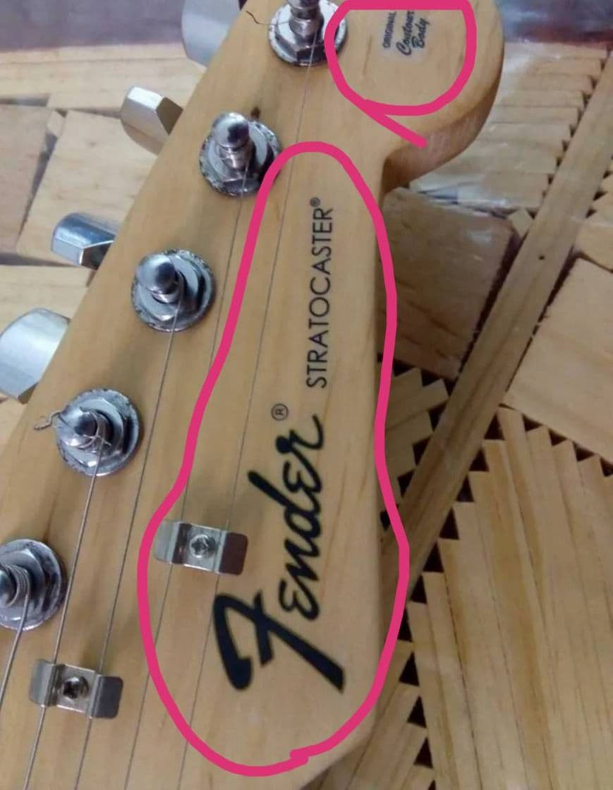 Moda Plantillas "Fender" para guitarras Stratocaster muy baratas