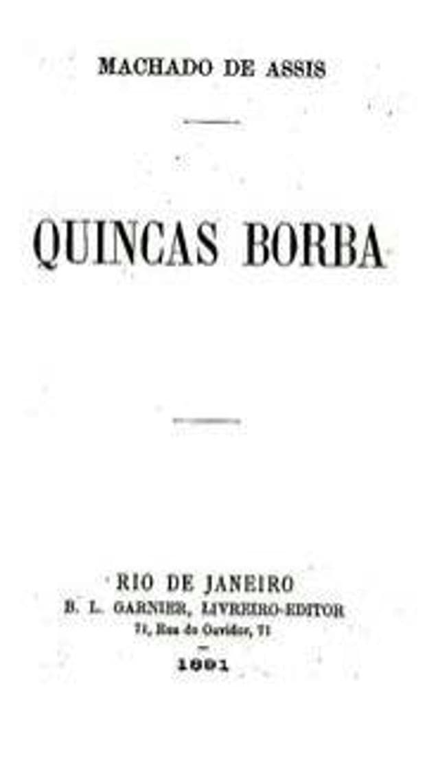 Libro Quincas Borba 