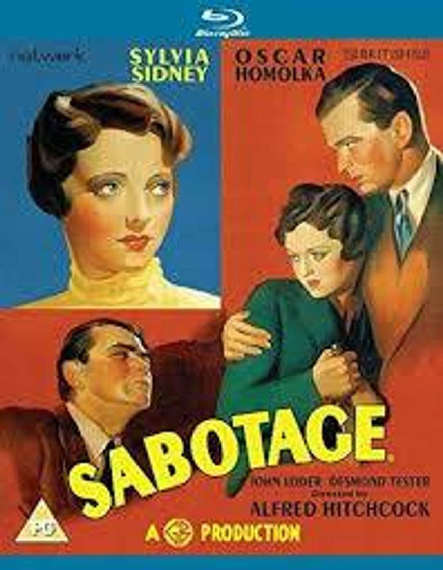 Película Sabotagem (Sabotage, 1936) - Legendado PT-BR 