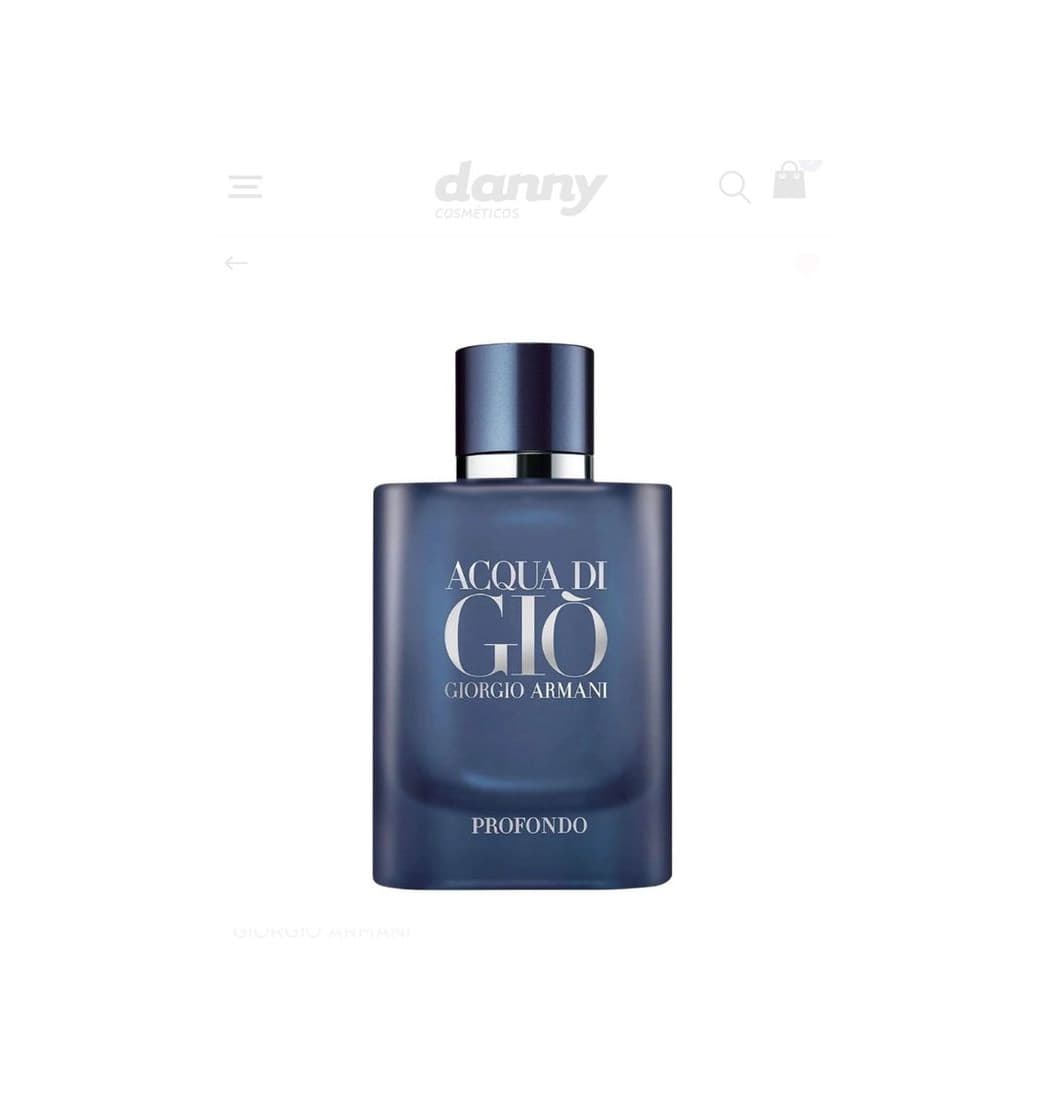 Product Perfume Masculino Acqua de Giò Profondo Giorgio Armani - Eau de