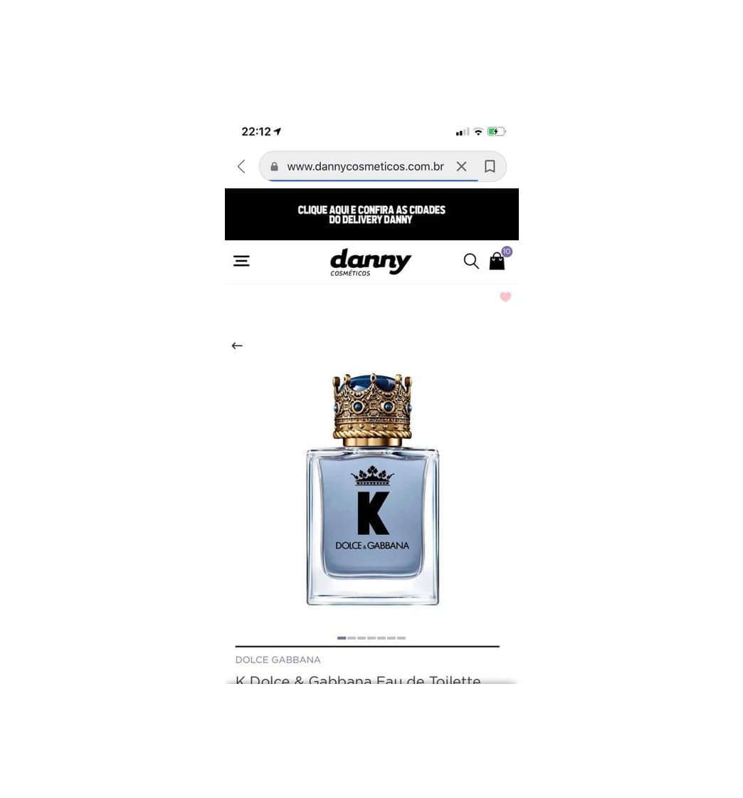 Product Perfume Masculino K Dolce & Gabbana Eau de Toilette