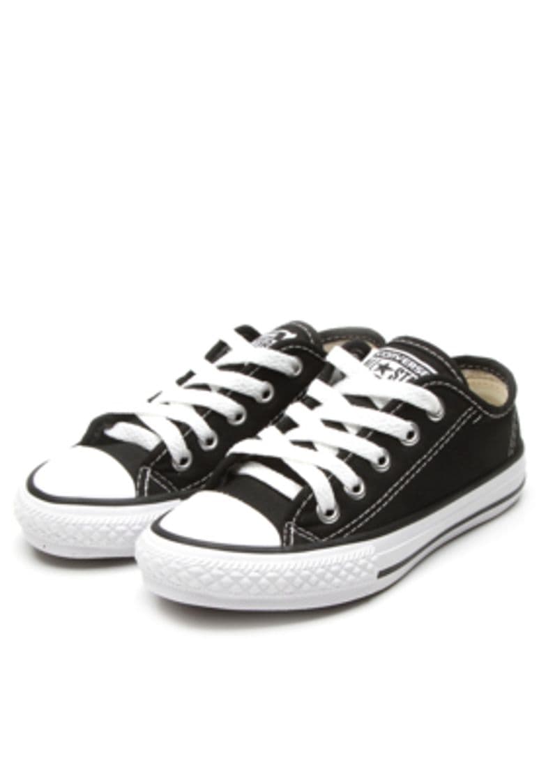 Fashion Casual Tênis Converse Chuck Taylor All Star Border Preto - Kanui